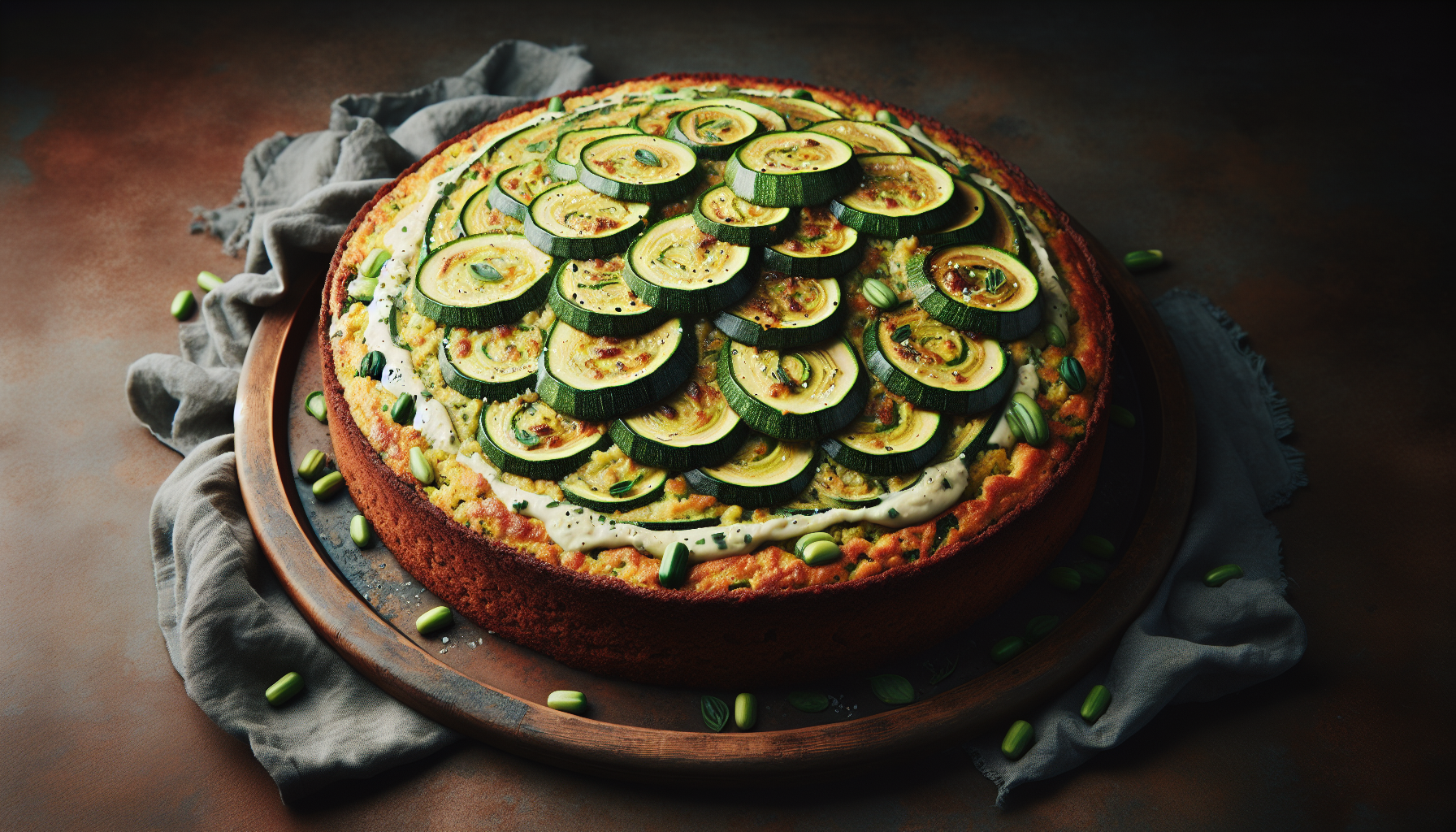 torta rustica con zucchine